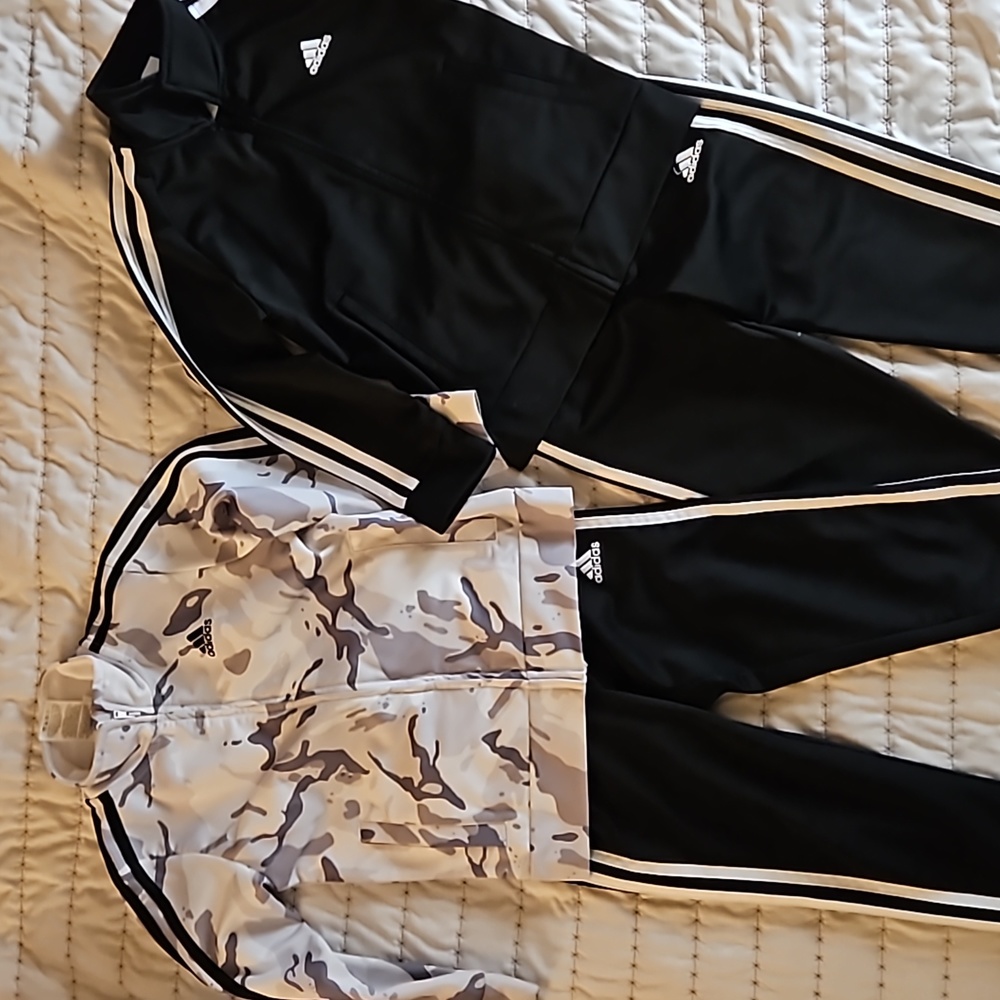 2 Boys Adidas Track Suits